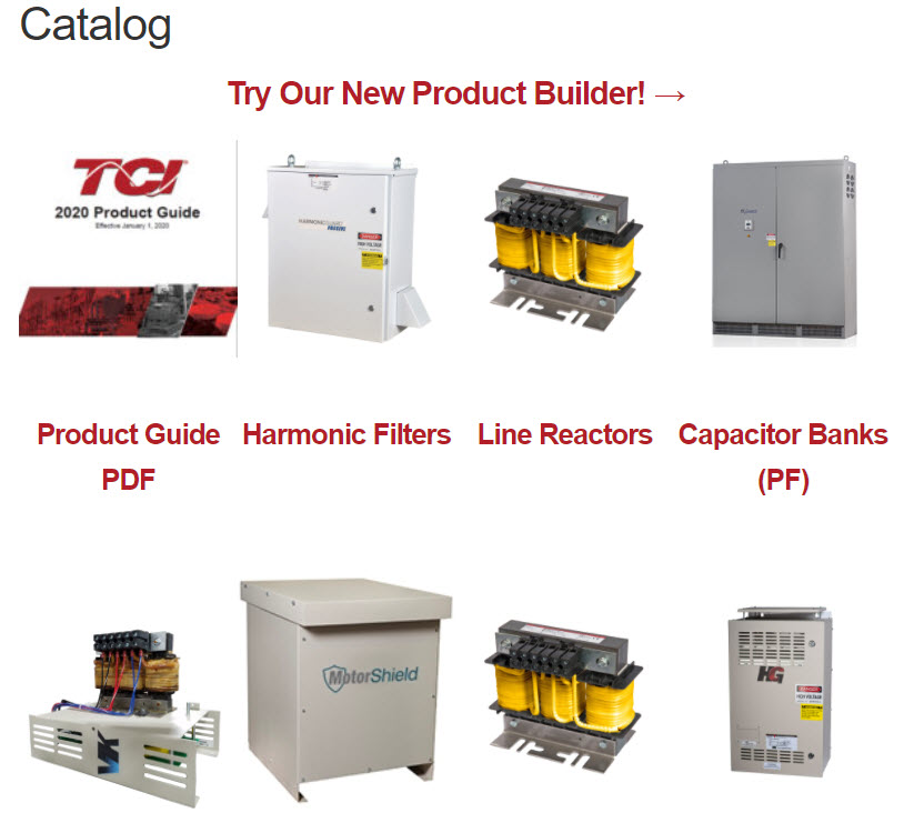 Product Selection Tools TCI, LLC